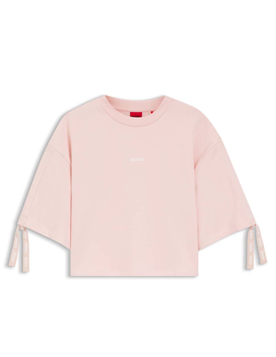 Blusa Hugo manga corta para mujer
