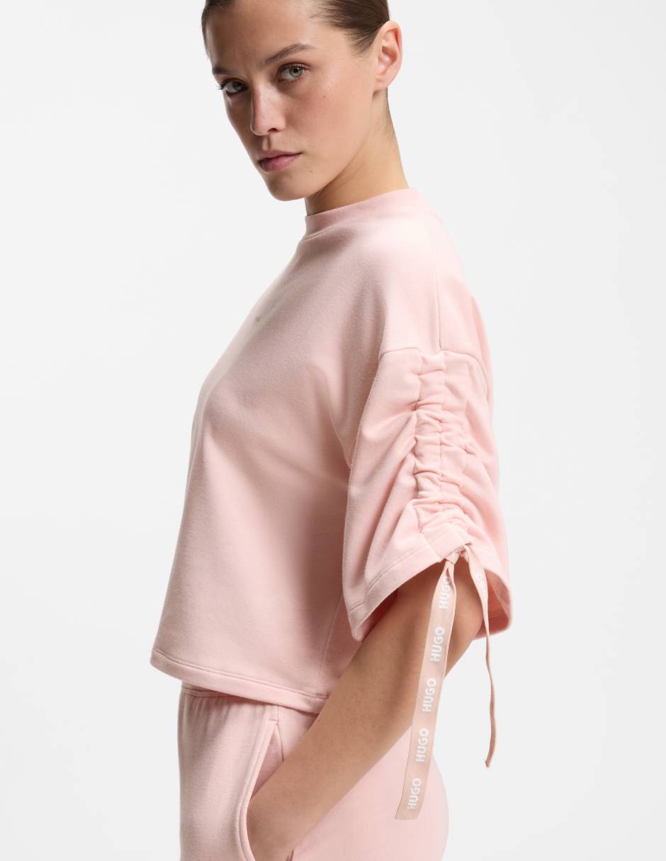 Blusa Hugo manga corta para mujer