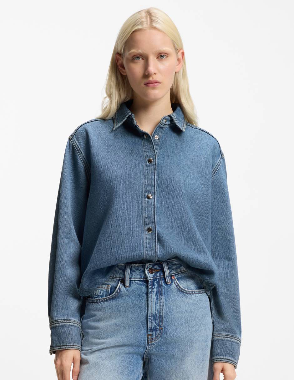 Blusa Hugo manga larga para mujer