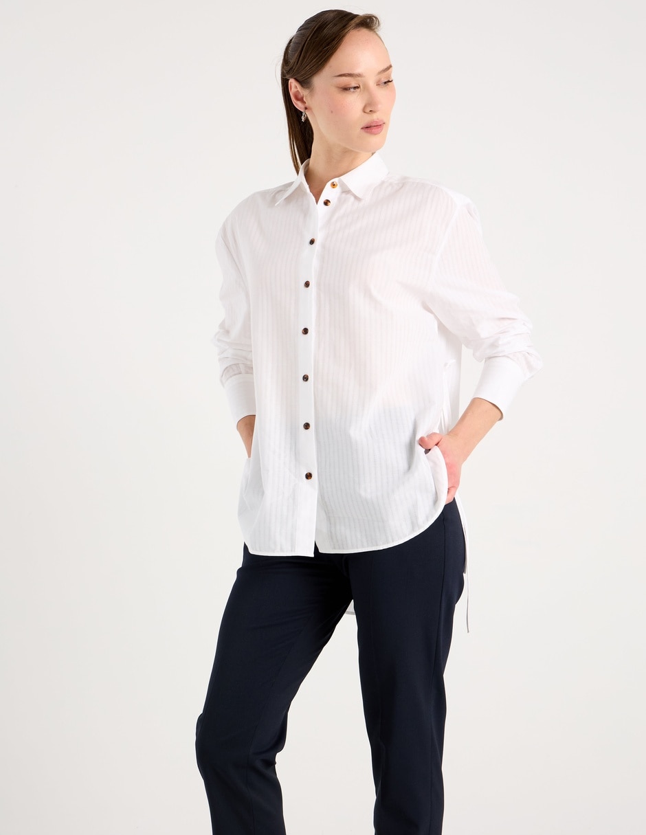 Blusa Hugo manga larga para mujer