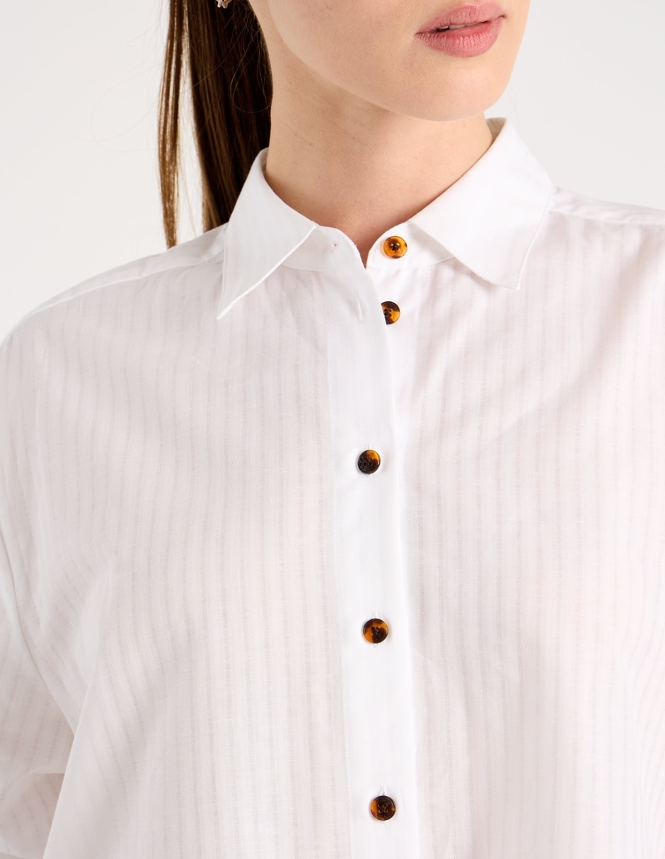 Blusa Hugo manga larga para mujer