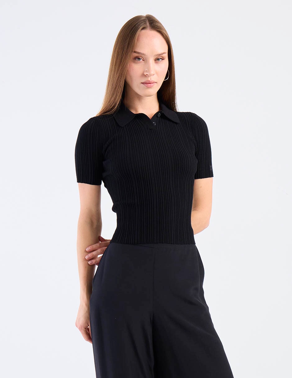 Playera tipo polo para mujer 5