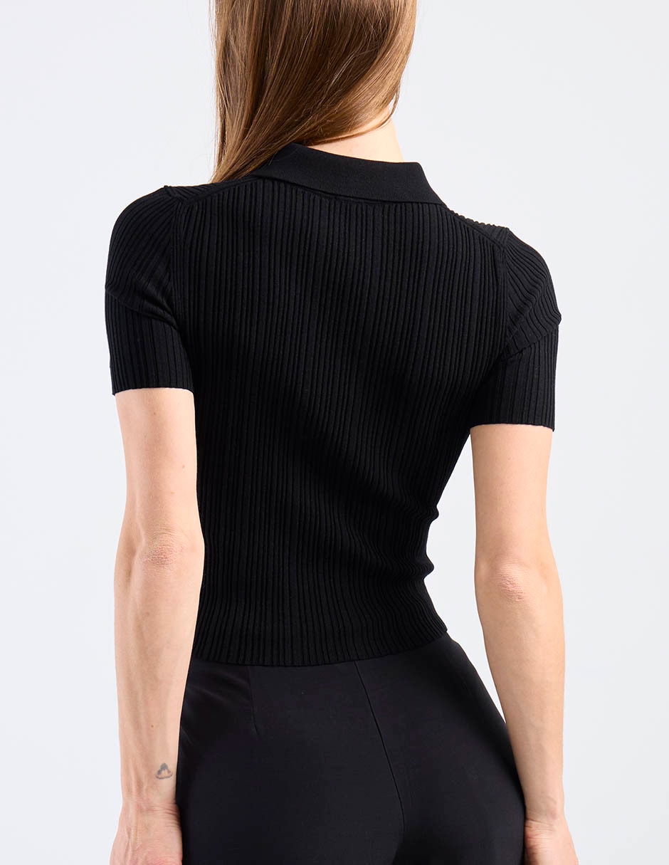 Playera tipo polo para mujer 2