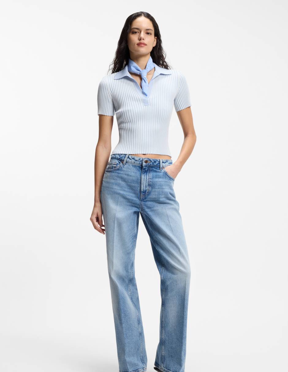 Playera tipo polo para mujer 3