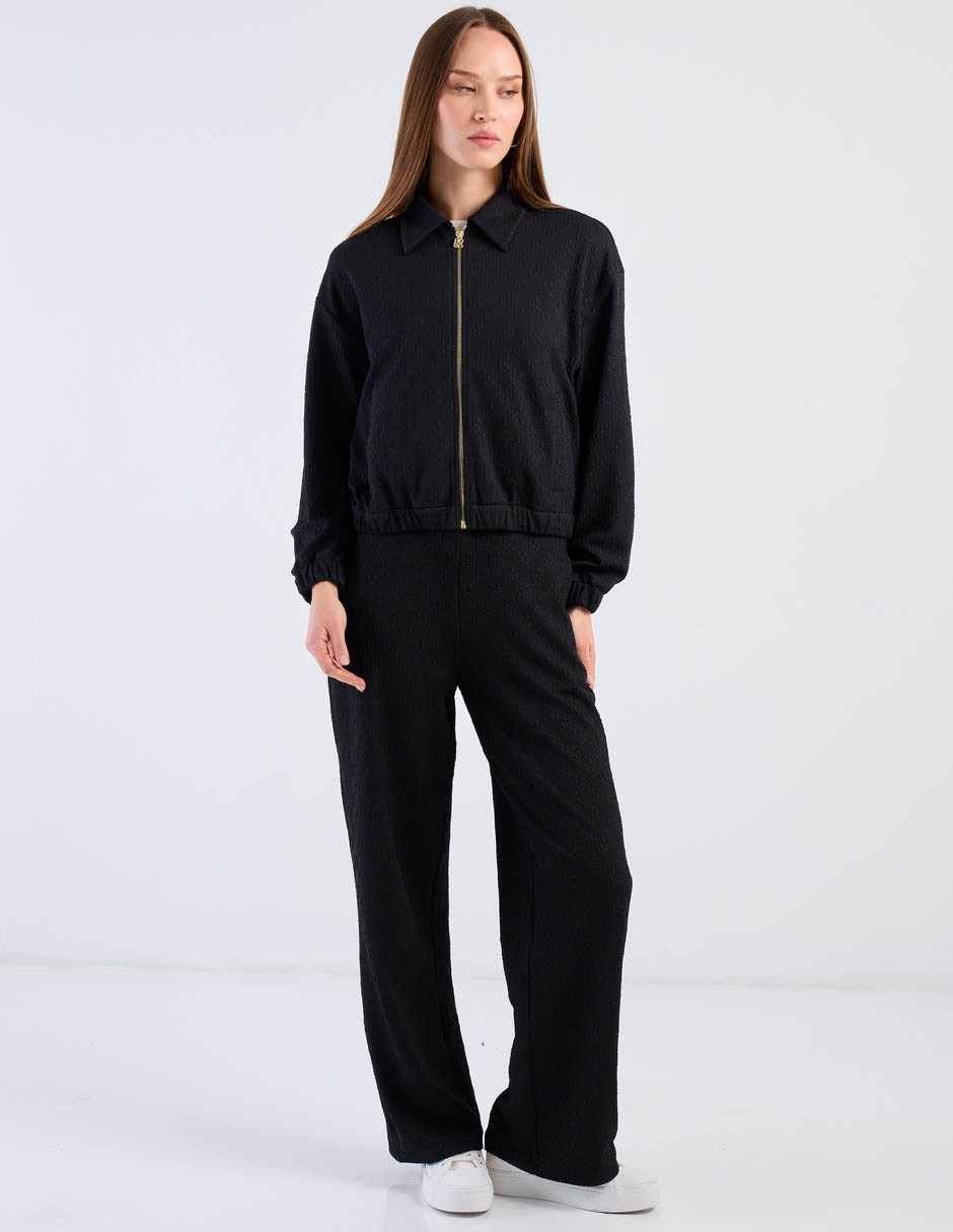 Pants recto con elástico para mujer 5