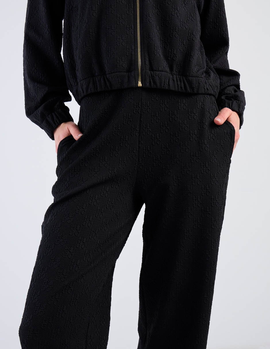 Pants recto con elástico para mujer 3