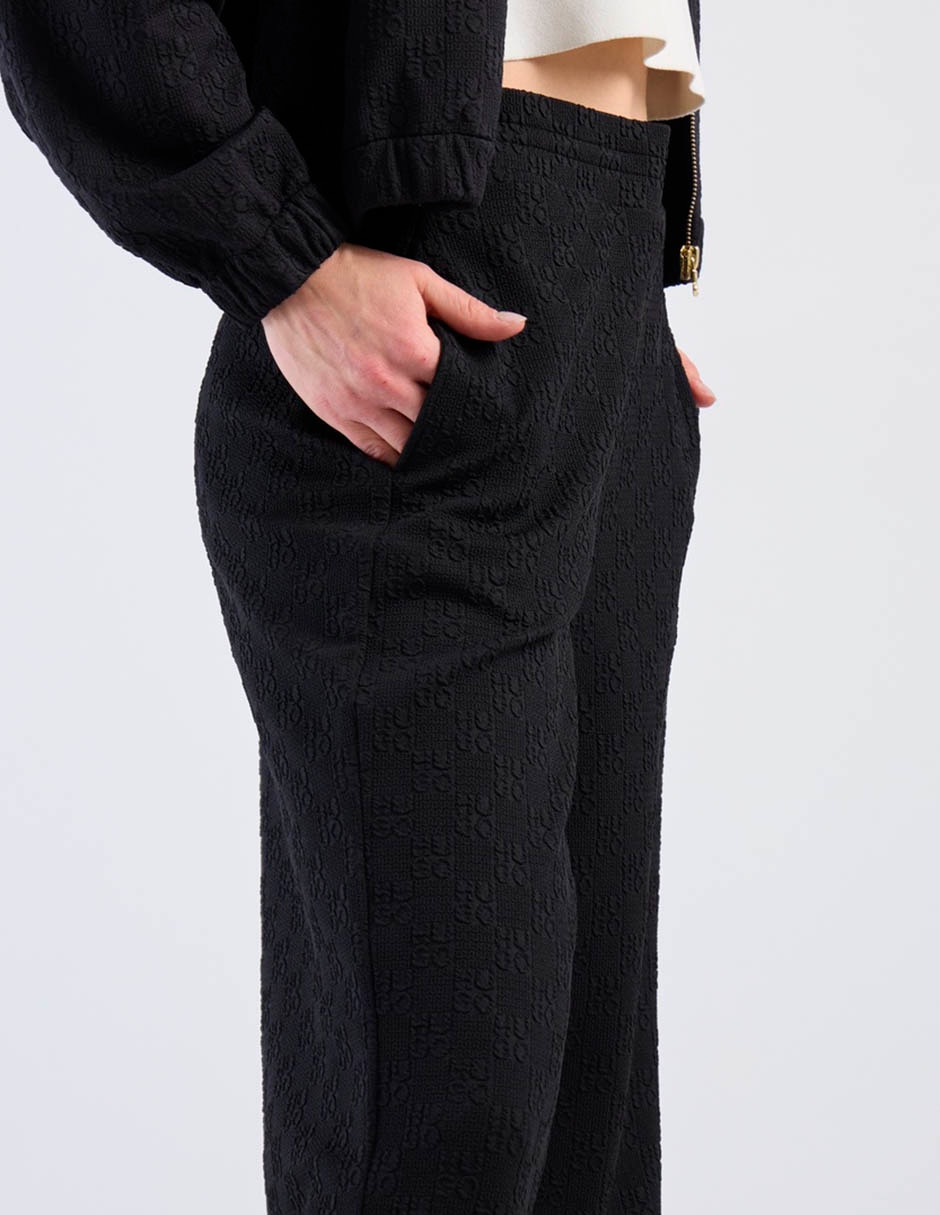 Pants recto con elástico para mujer 2