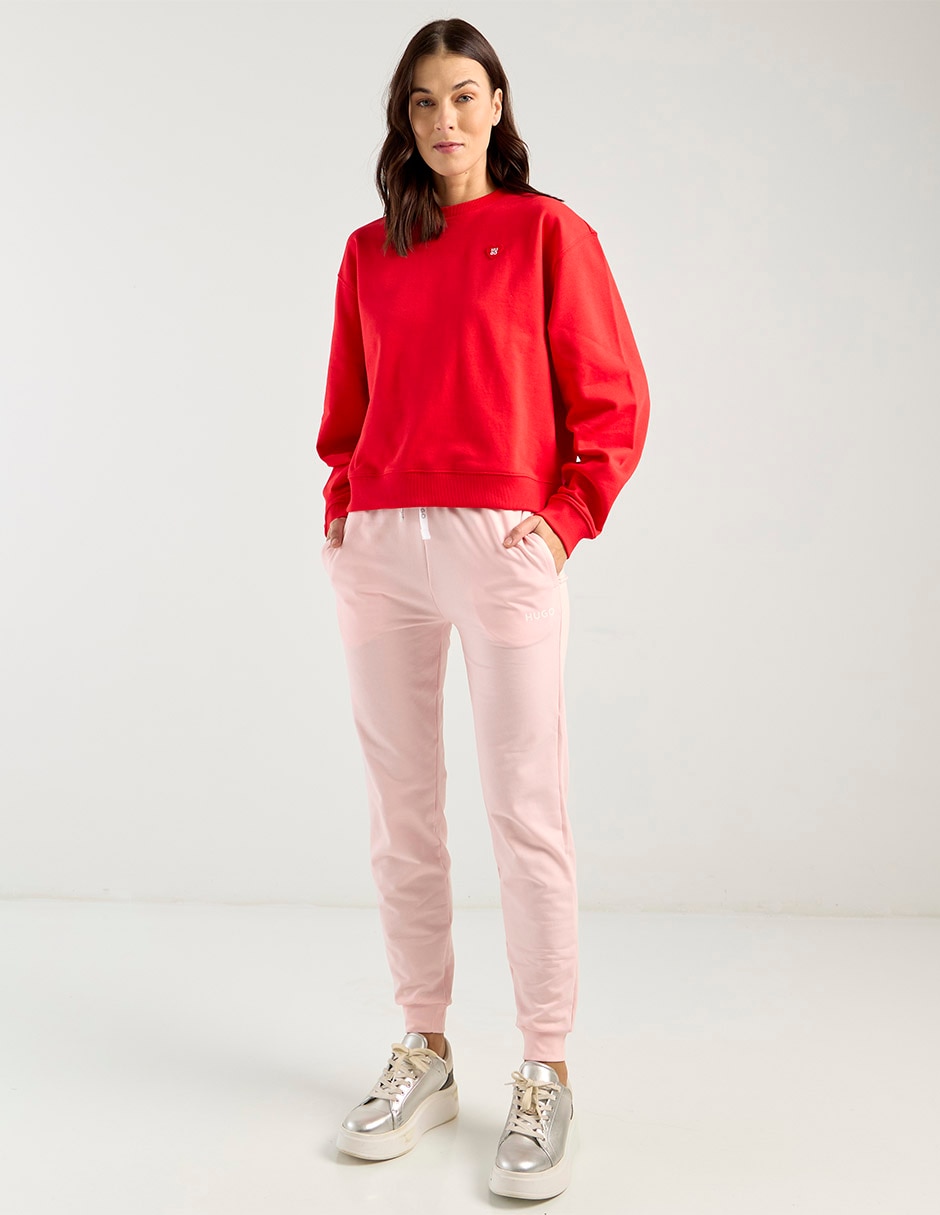 Pants regular con jareta para mujer 3