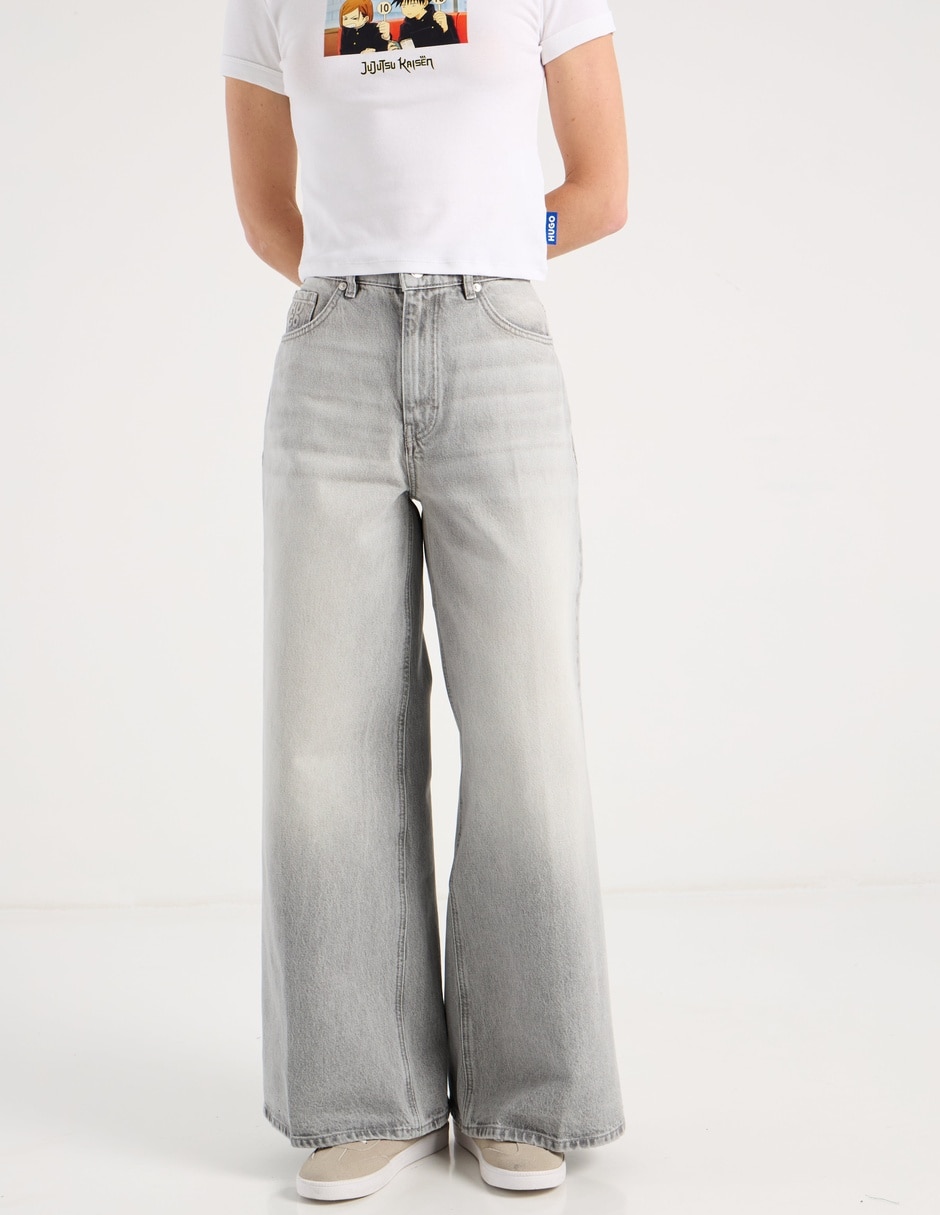Jeans flare amplio para mujer Jeans flare amplio para mujer