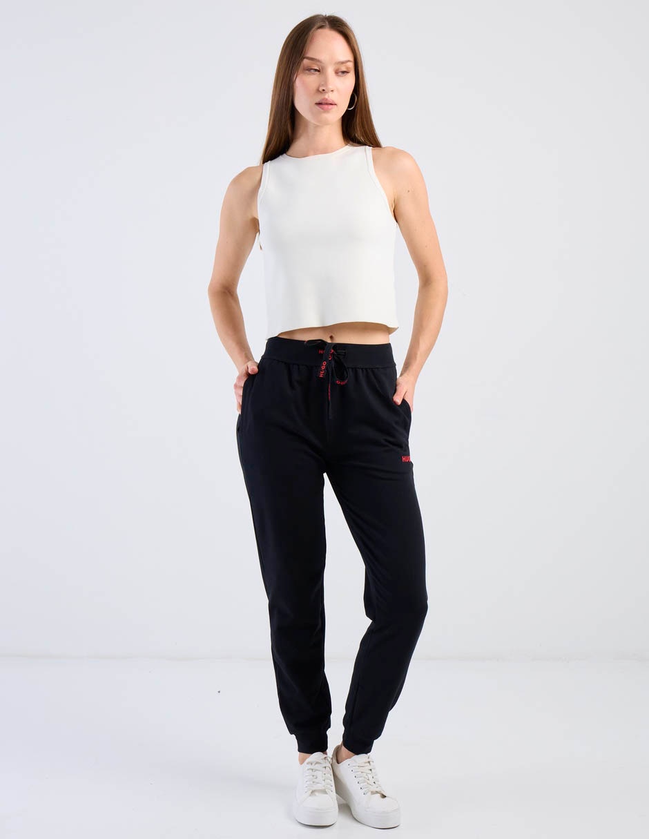Pants jogger con jareta para mujer 4
