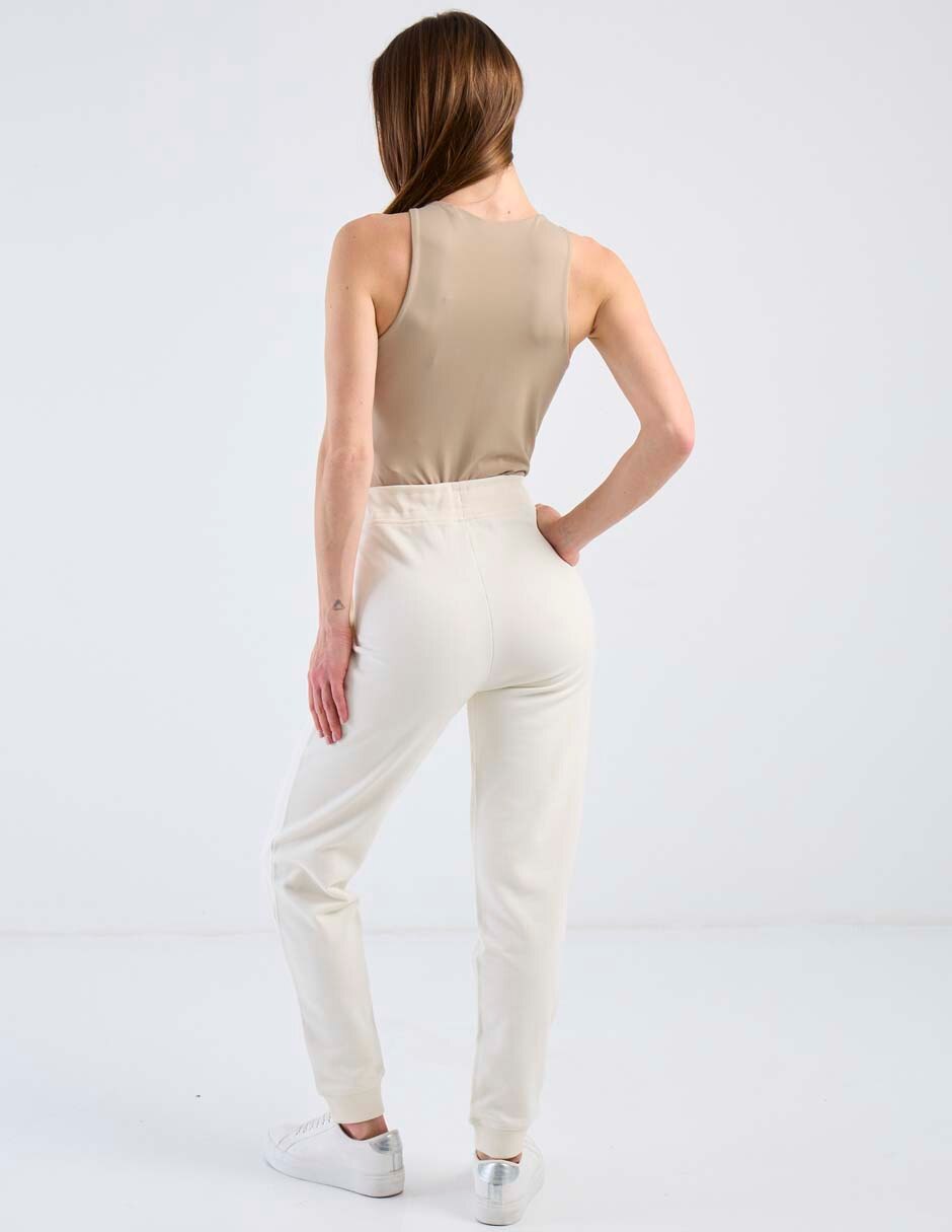 Pants recto con elástico para mujer 6