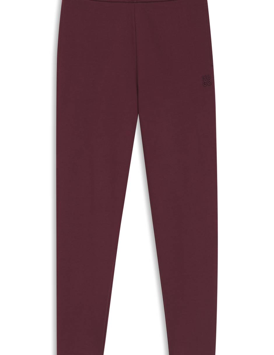 Pants regular con elástico para mujer 2