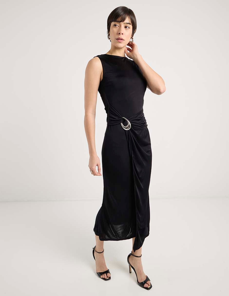 Vestido crop formal Hugo para mujer