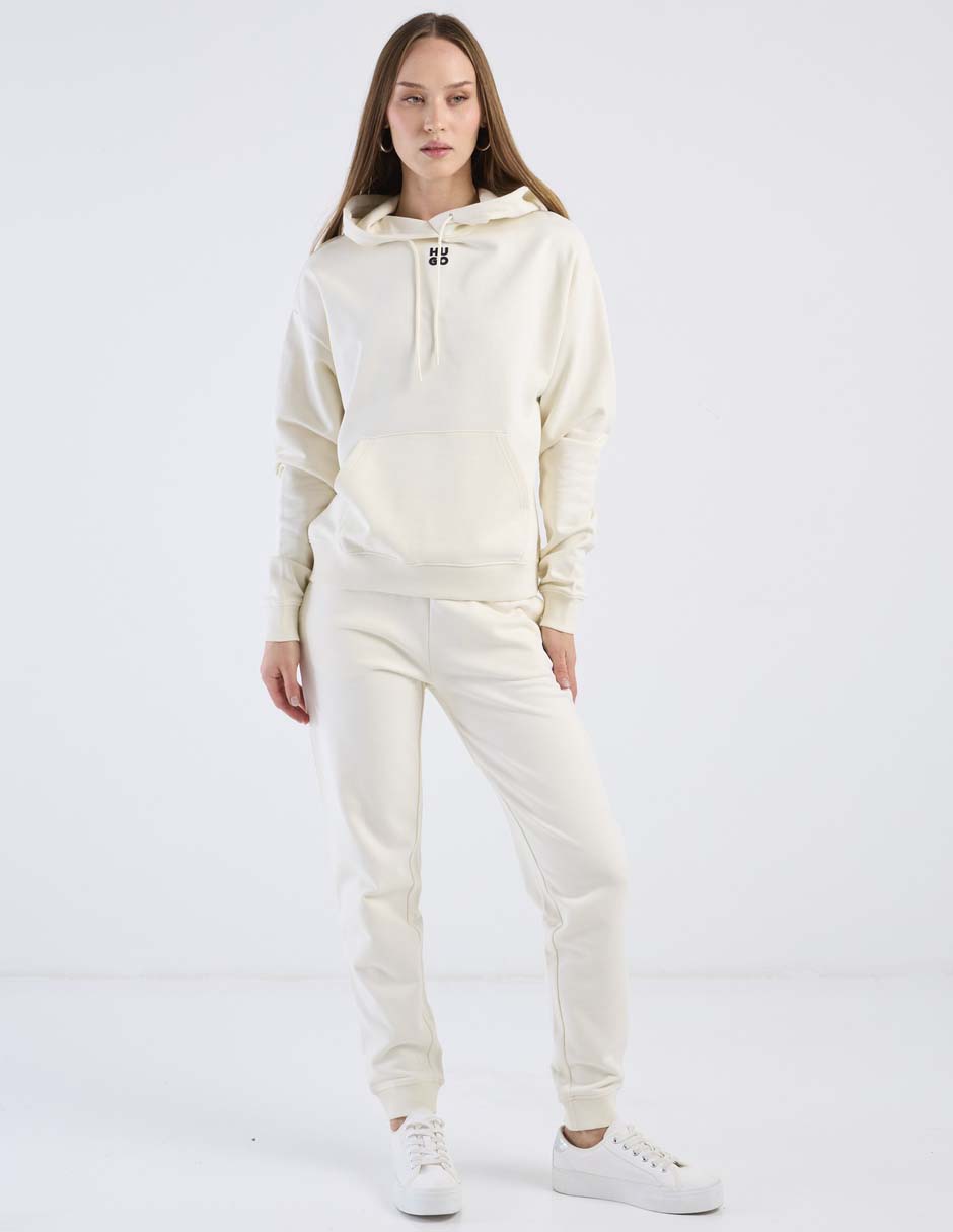Sudadera con capucha y bolsa Hugo para mujer