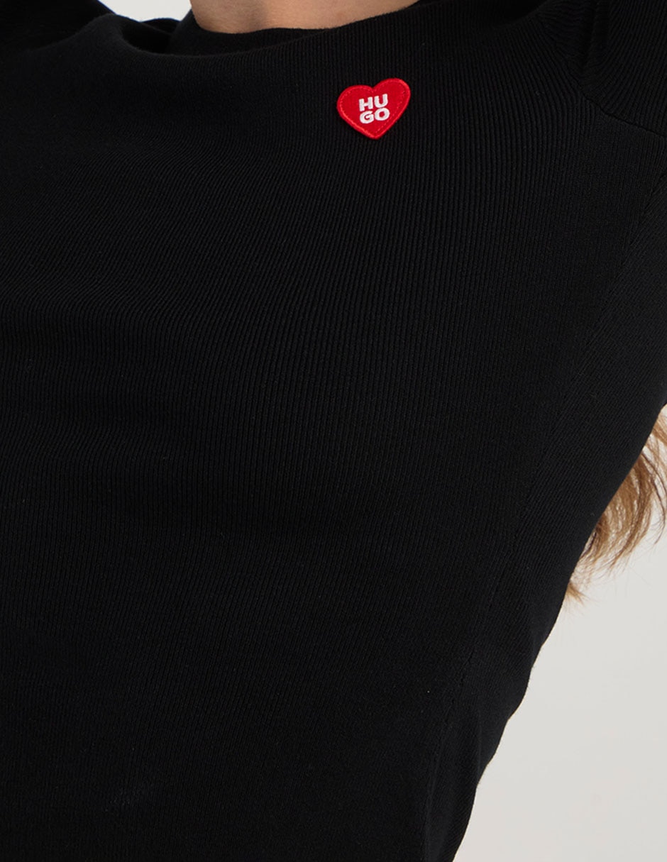 Suéter cuello redondo para mujer 2