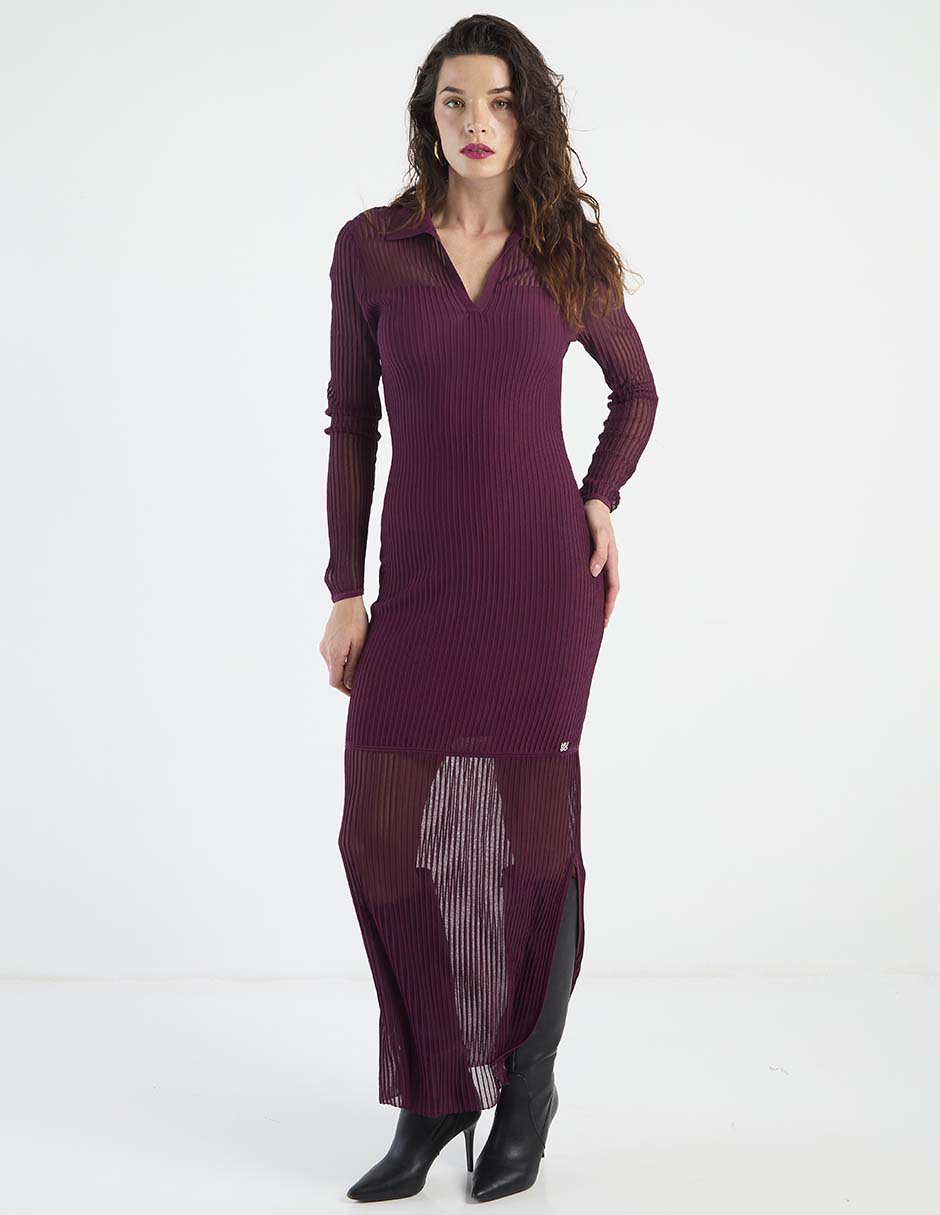 Vestido largo casual para mujer