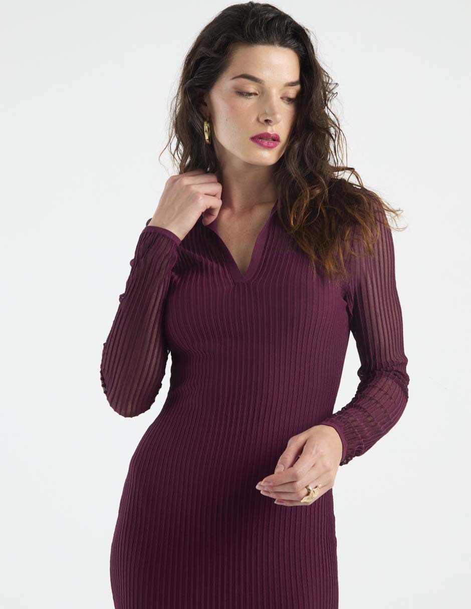 Vestido largo casual para mujer