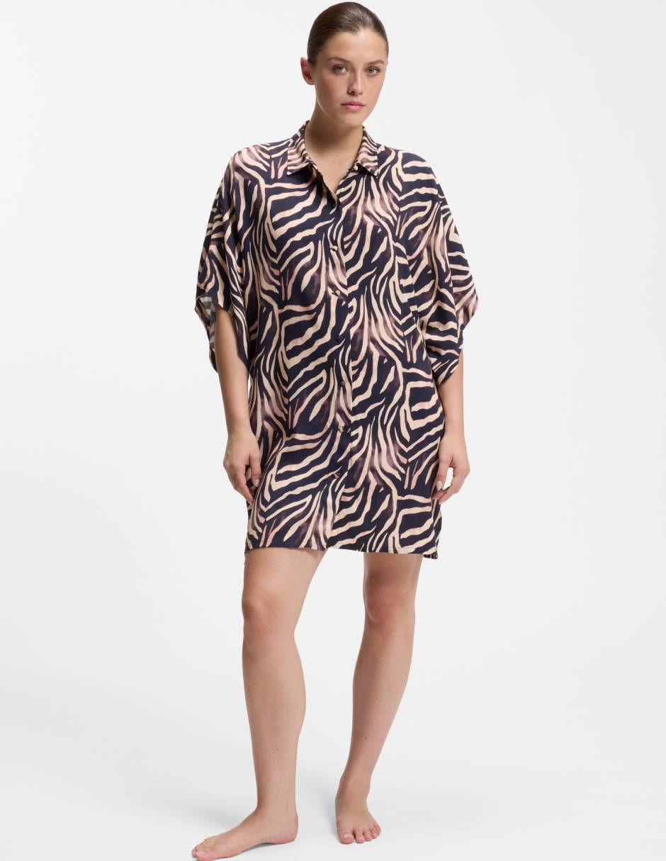 Vestido corto de playa hugo para mujer