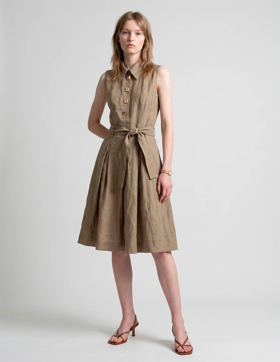 Vestido 3/4 casual para mujer