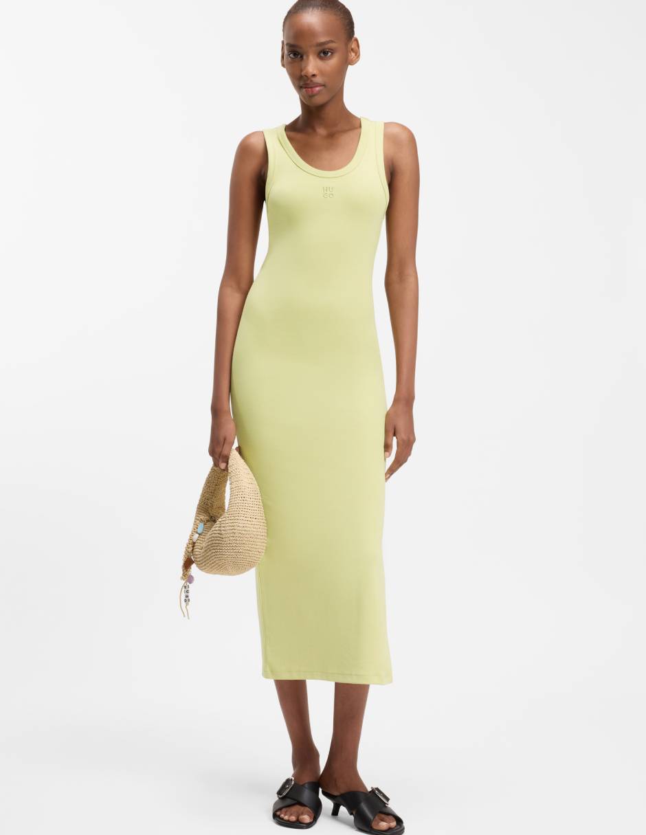 Vestido midi casual para mujer Vestido midi casual para mujer