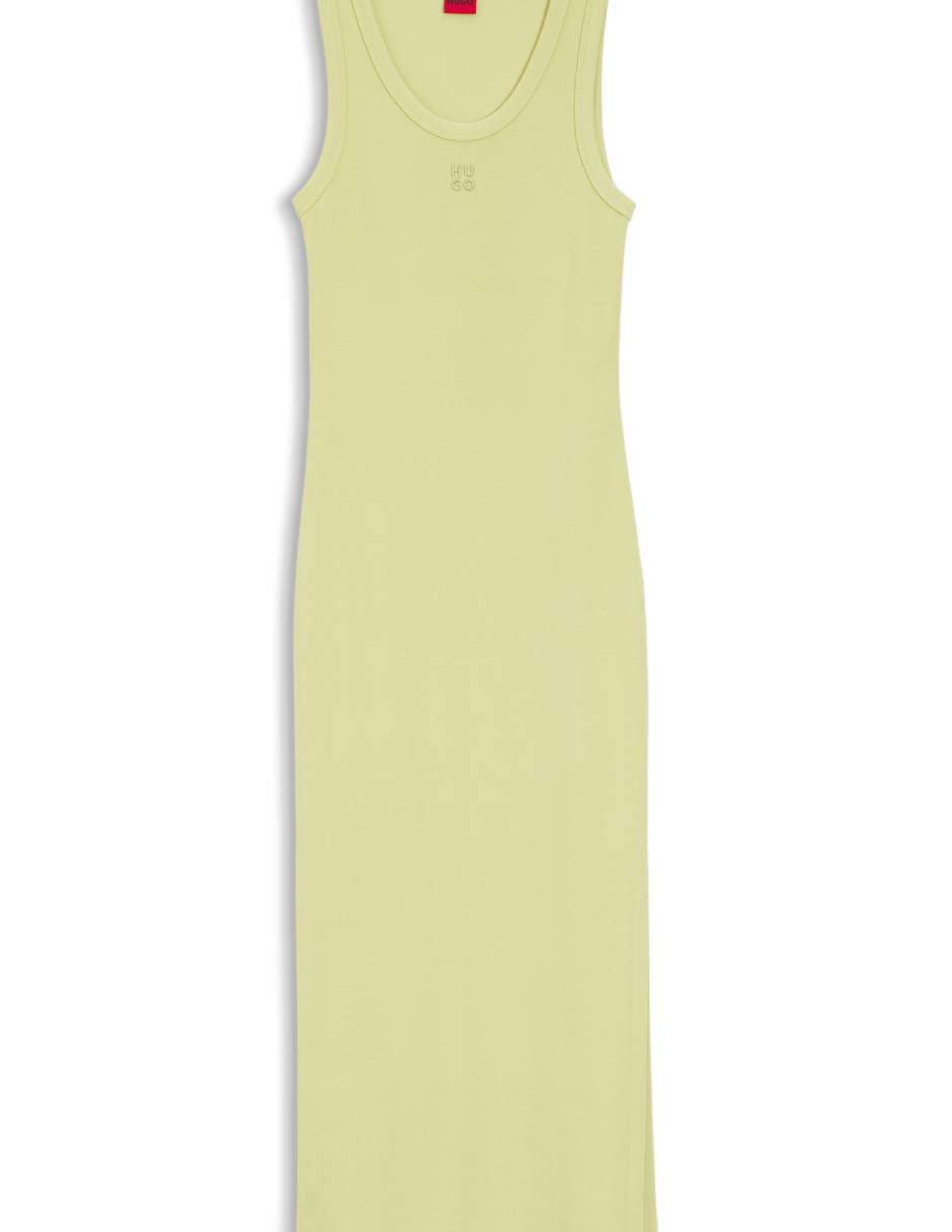 Vestido midi casual hugo para mujer