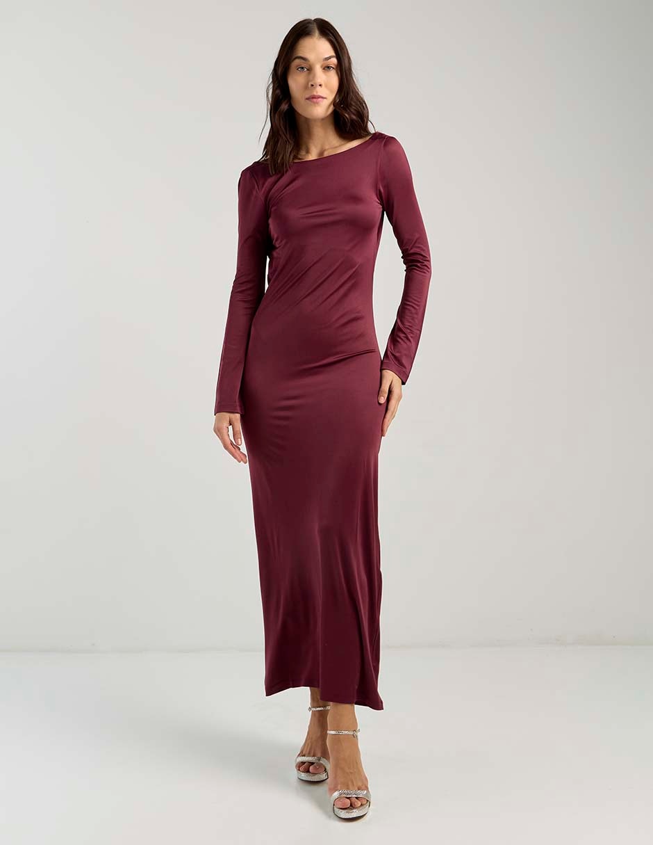 Vestido crop formal para mujer