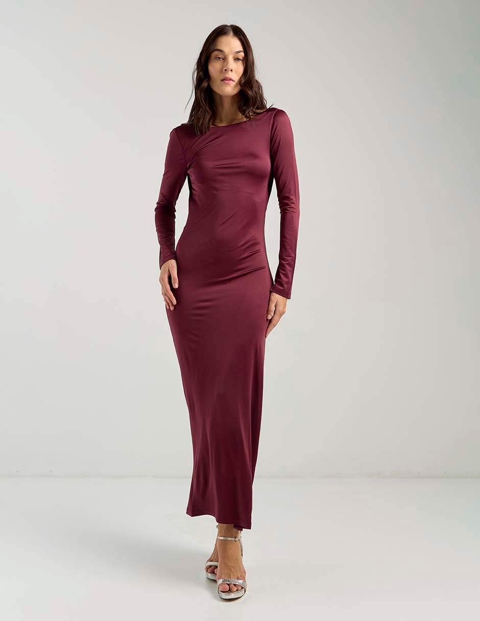 Vestido crop formal Hugo para mujer