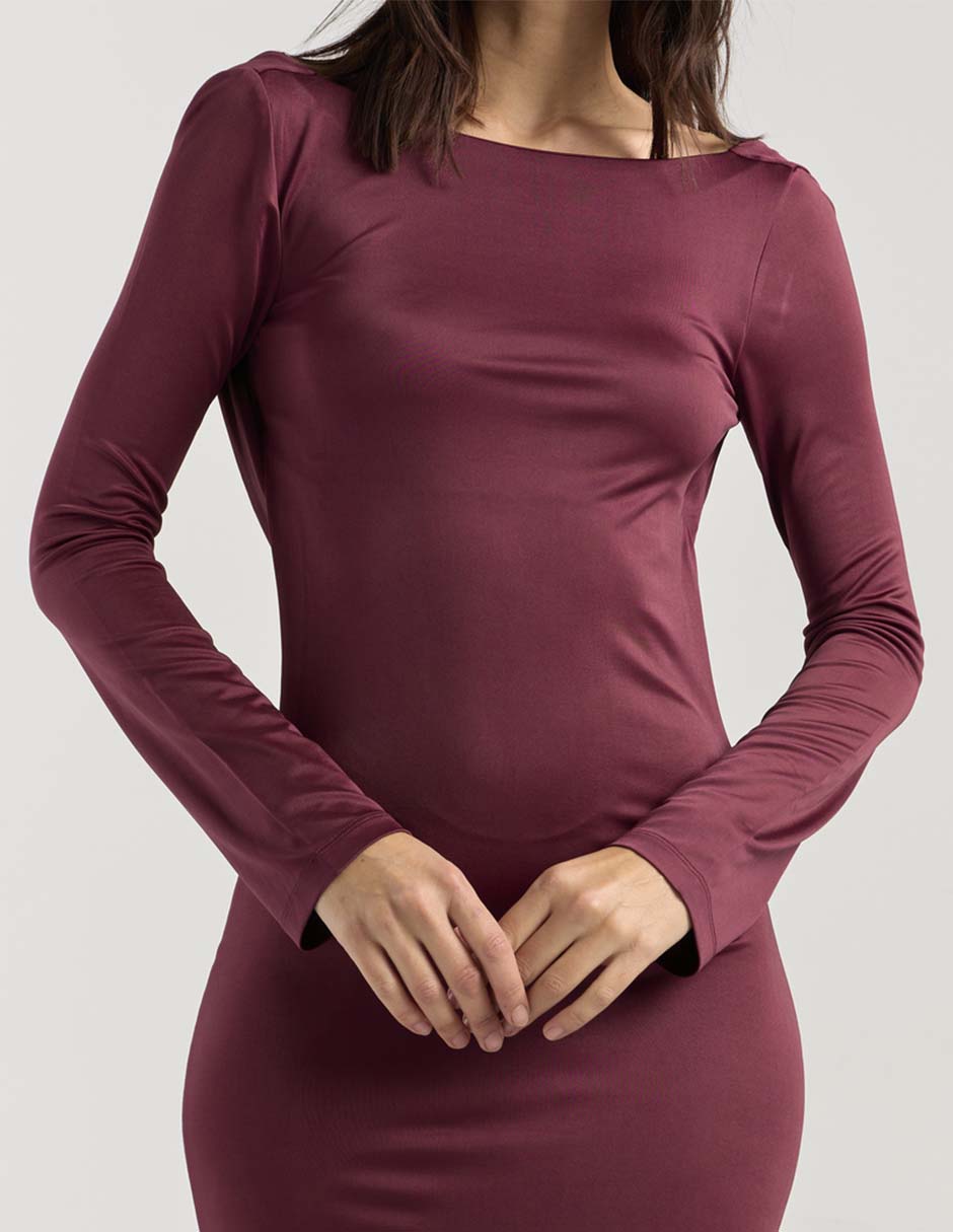 Vestido crop formal Hugo para mujer