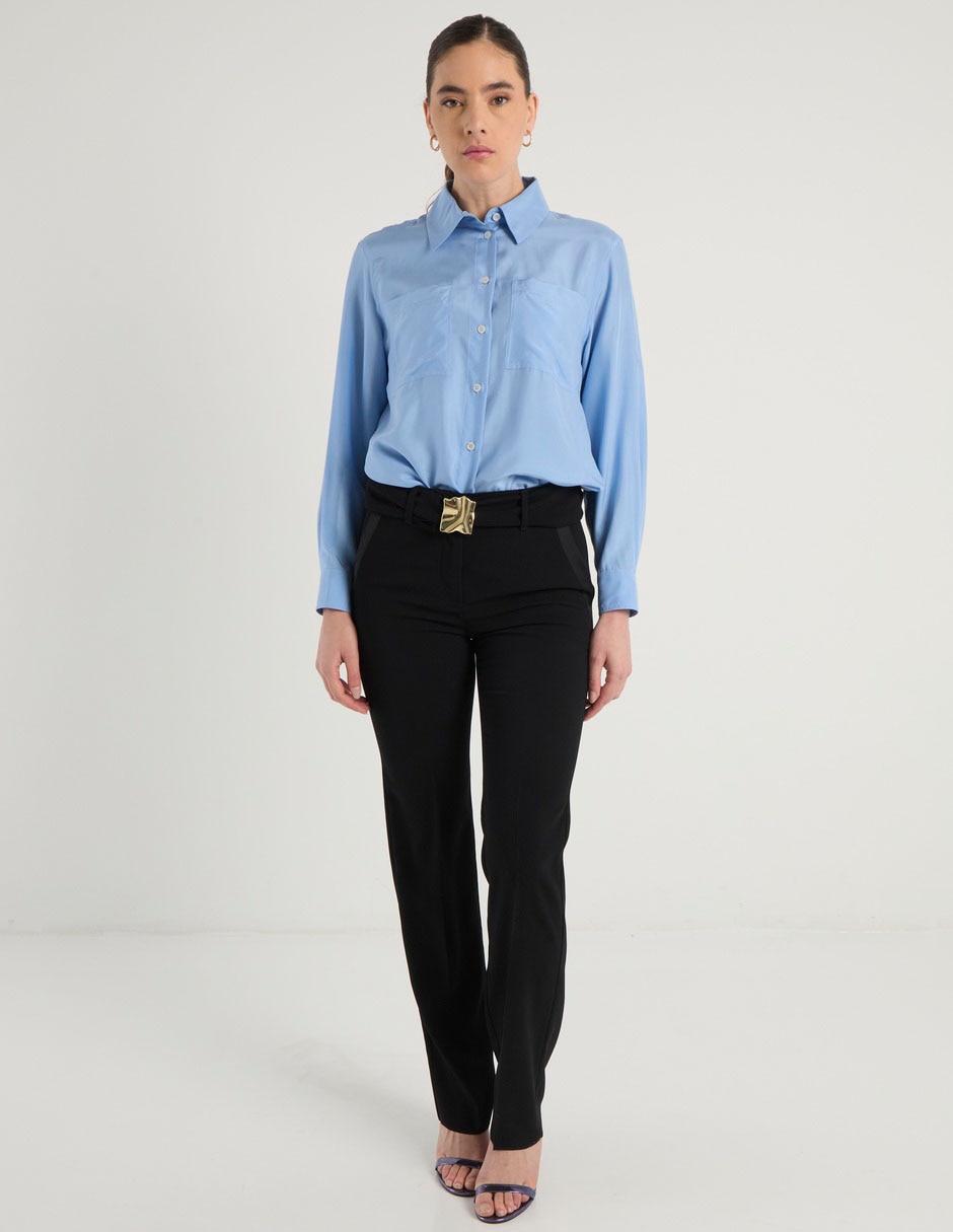 Pantalón straight  slim para mujer 7