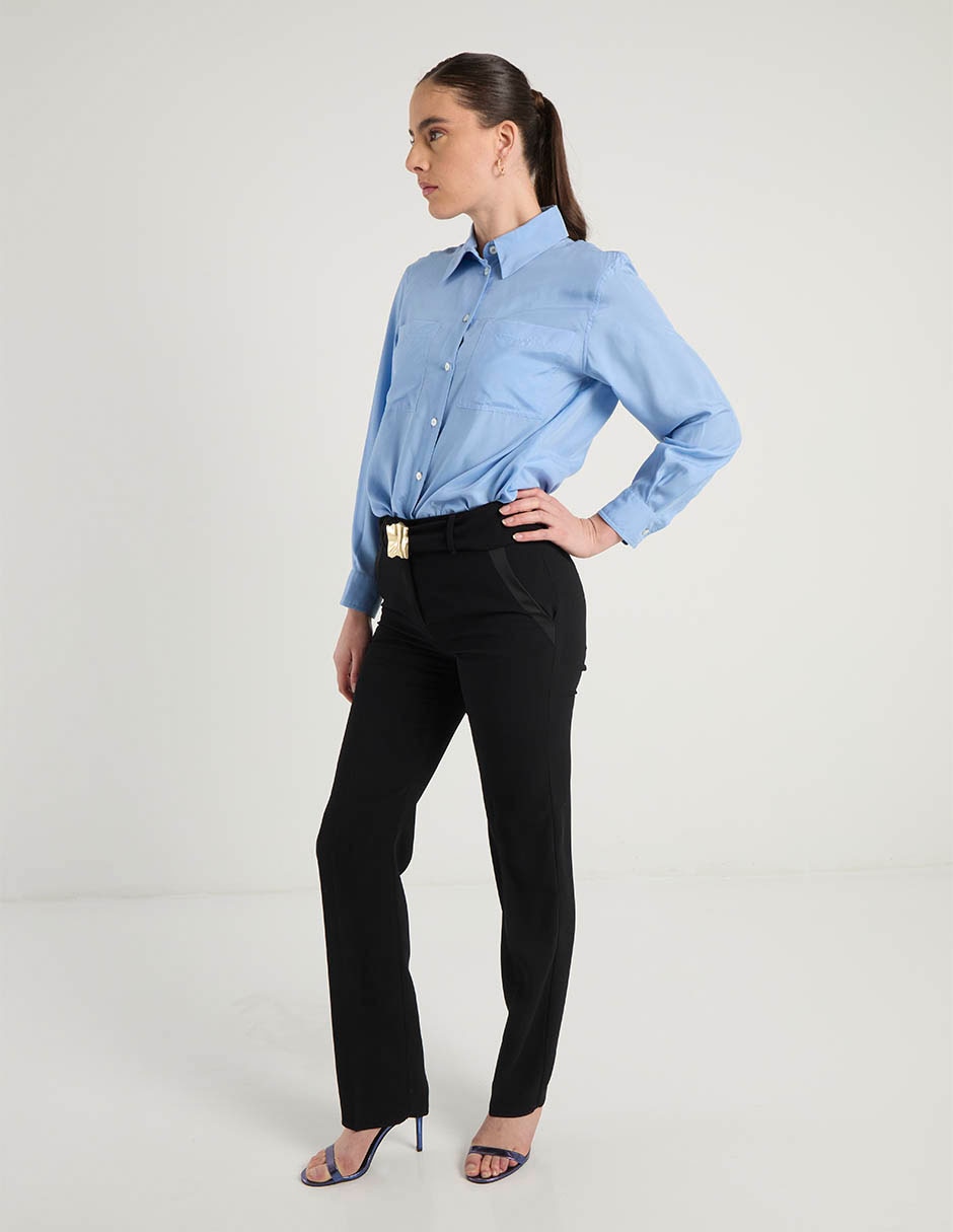 Pantalón straight  slim para mujer 8