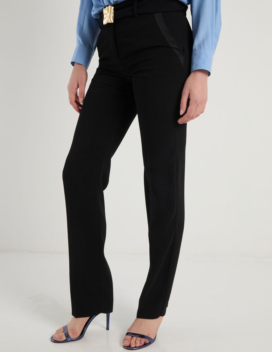 Pantalón straight  slim para mujer 10