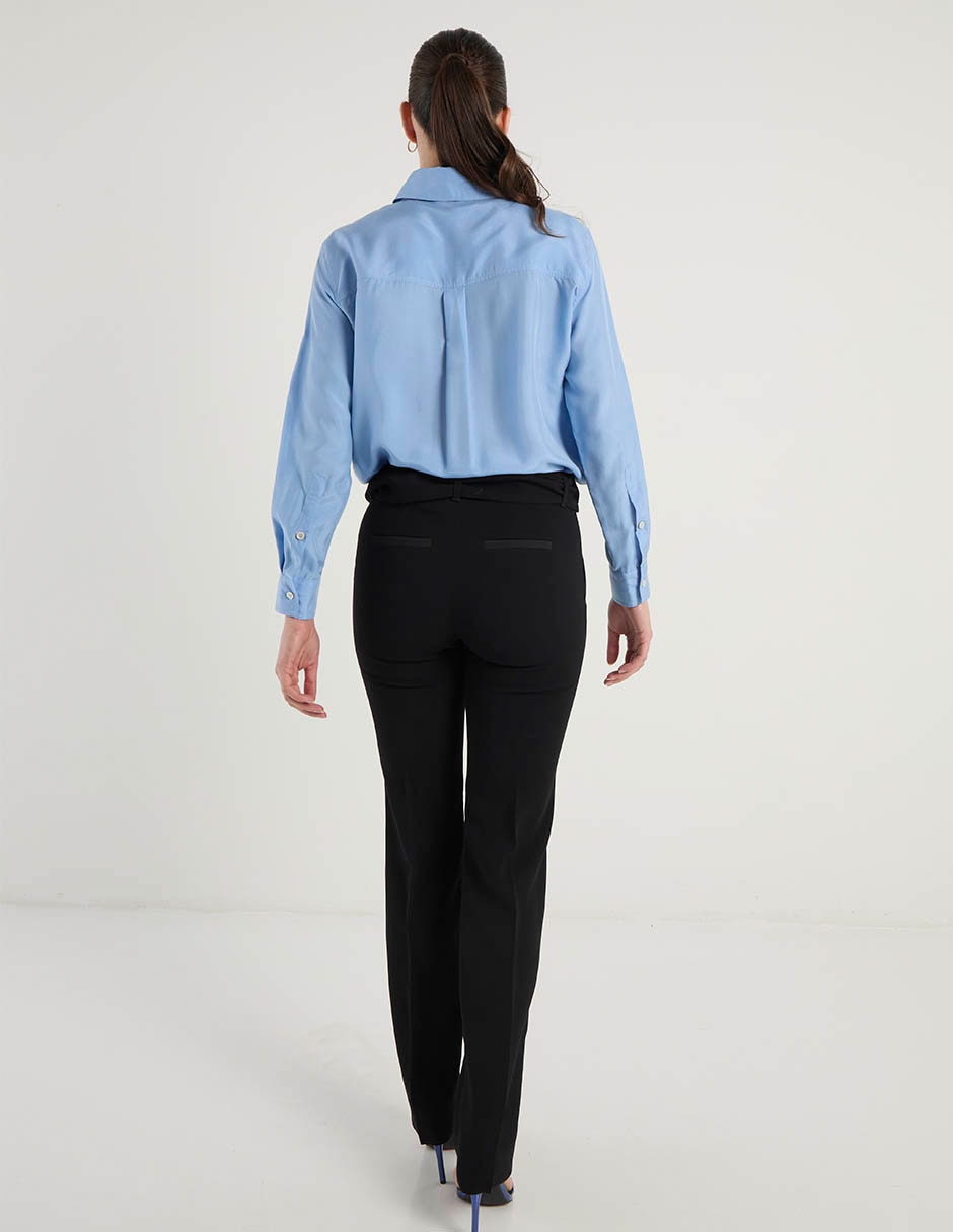 Pantalón straight  slim para mujer 11
