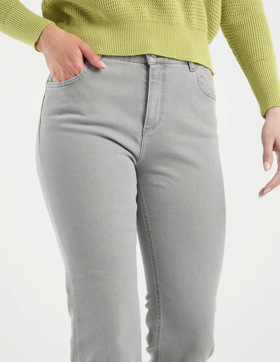 Jeans boot cintura baja para mujer 9