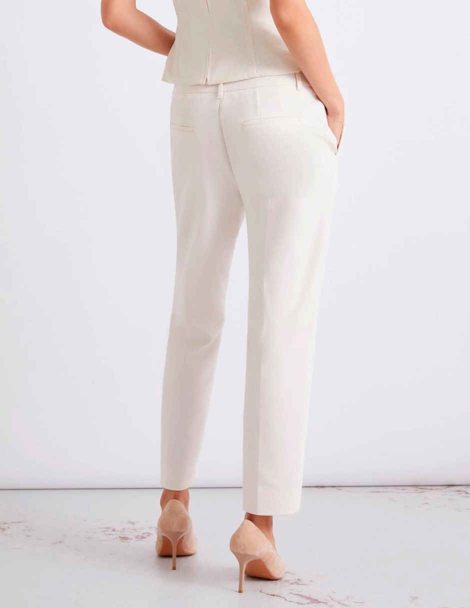 Pantalón de vestir slim para mujer 5