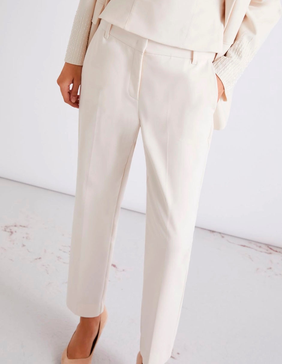 Pantalón de vestir slim para mujer 6