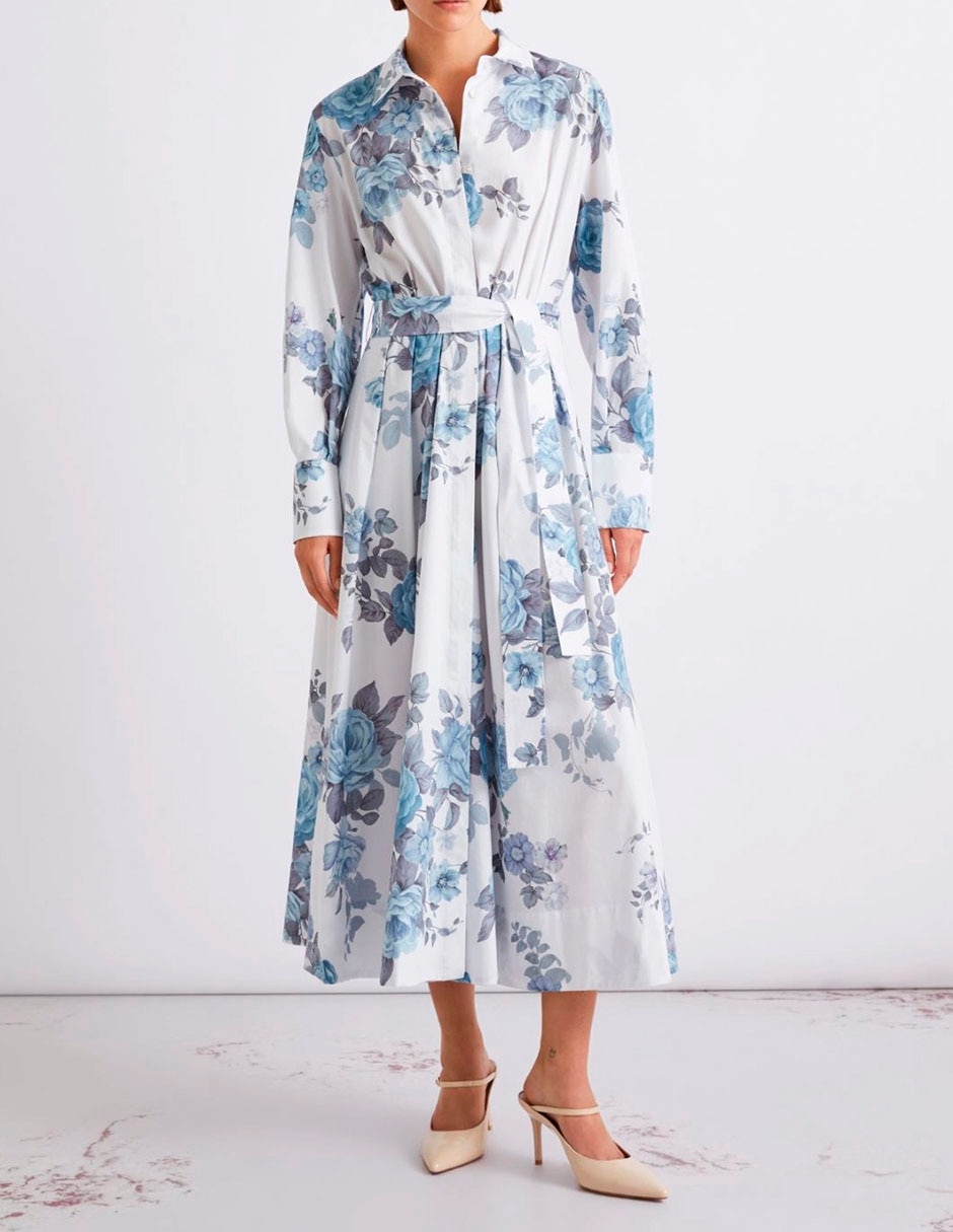 Vestido midi casual para mujer