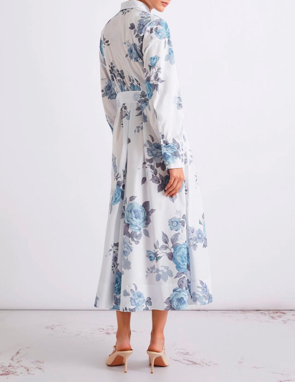 Vestido midi casual para mujer
