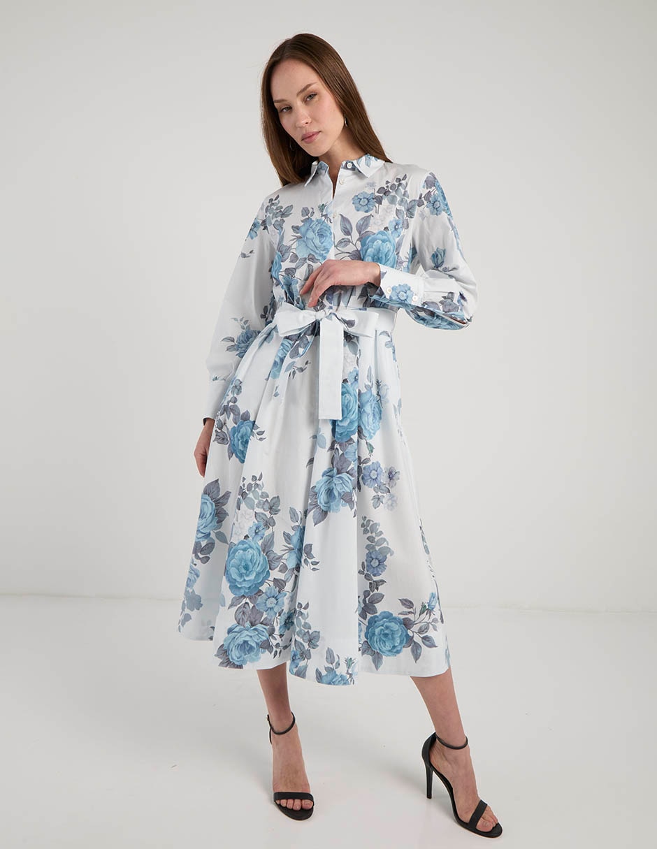 Vestido midi casual para mujer 1