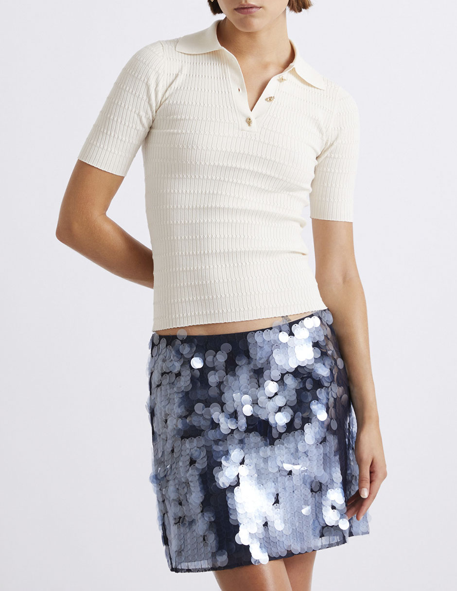 Blusa manga corta para mujer 1