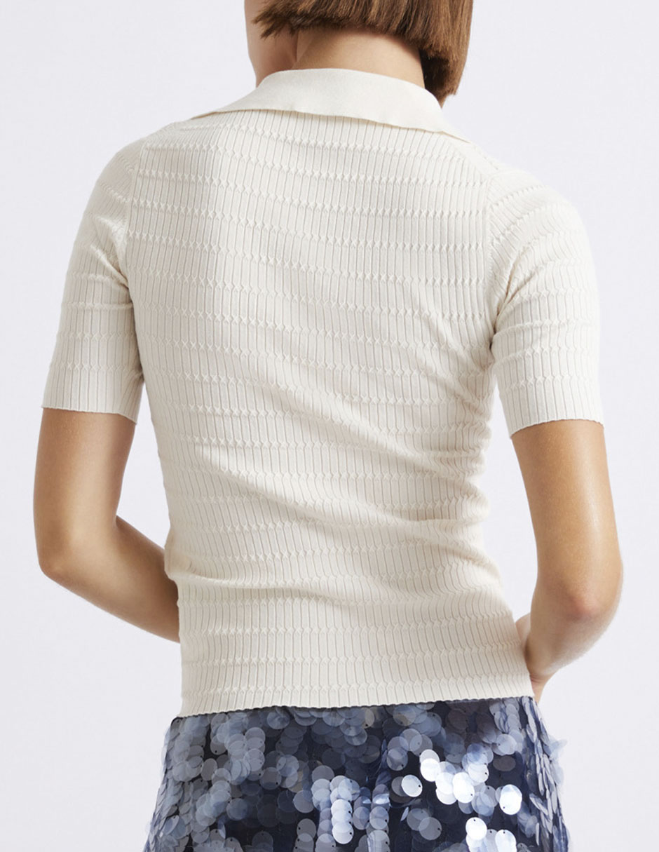 Blusa manga corta para mujer 6