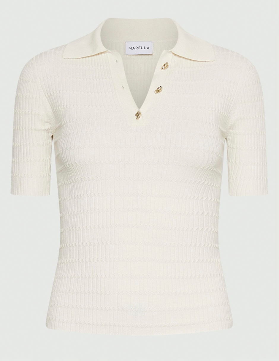 Blusa manga corta para mujer 8