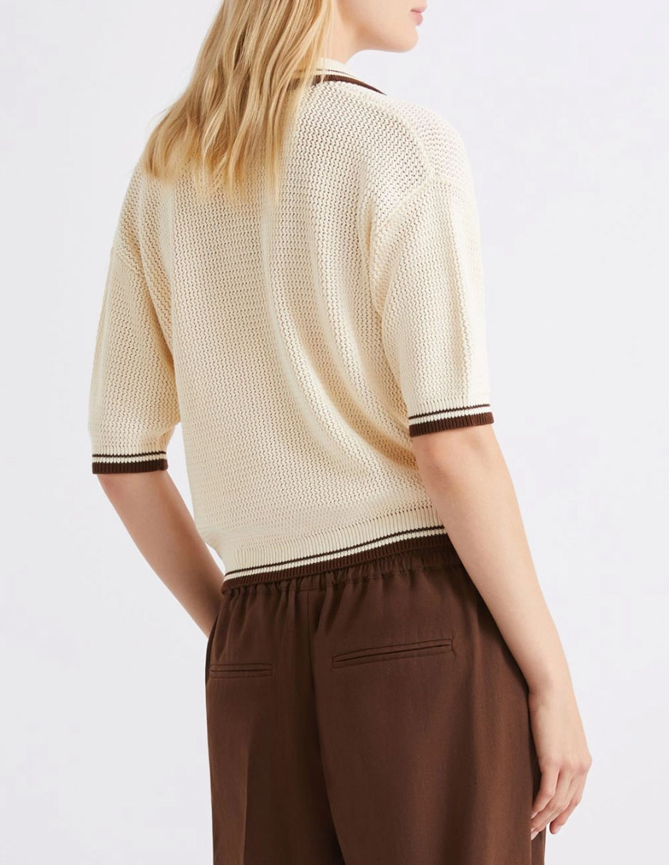 Blusa manga corta para mujer 6