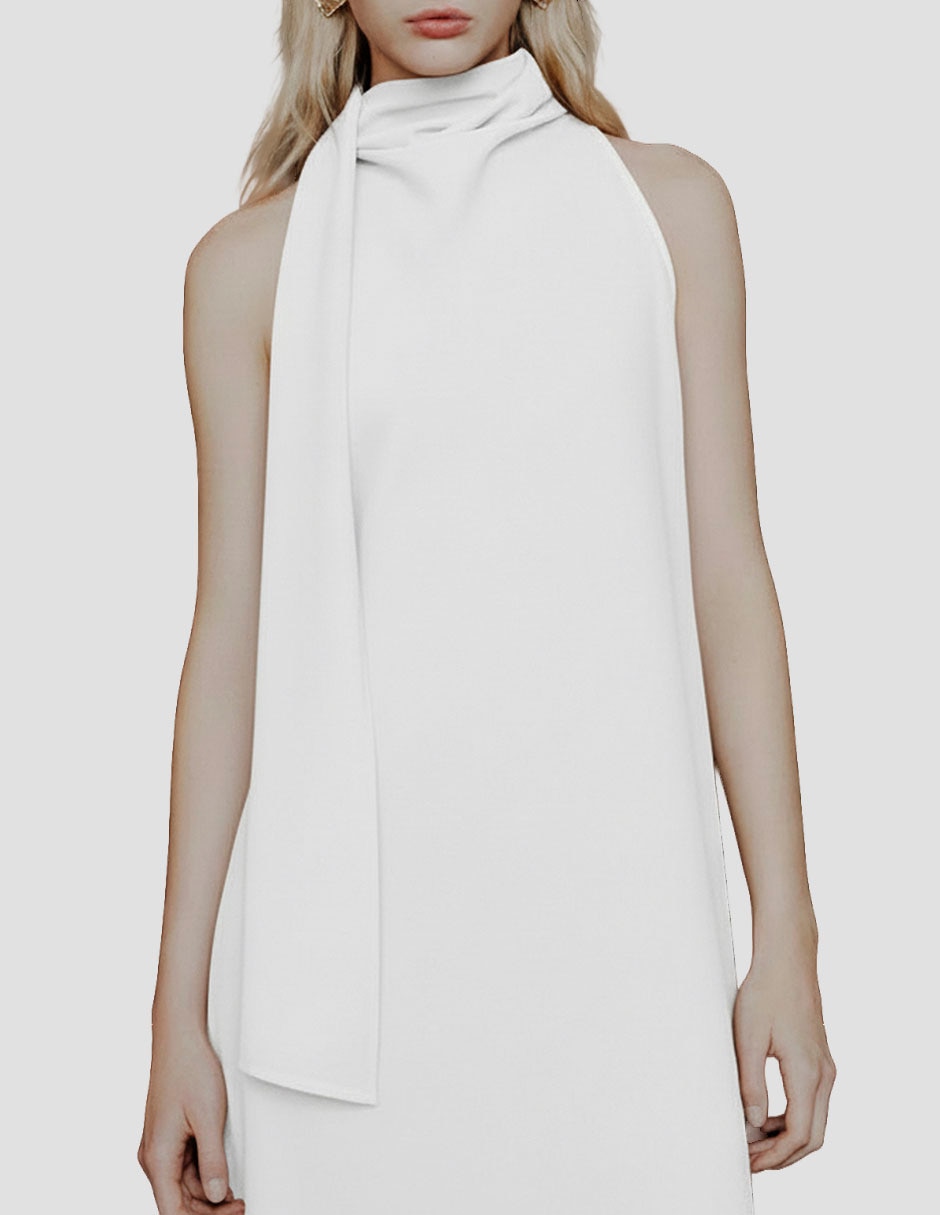 Vestido largo casual para mujer 4
