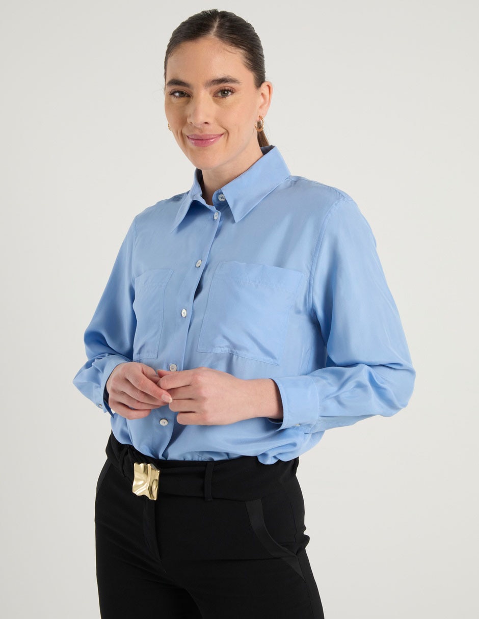 Camisa manga larga para mujer 1