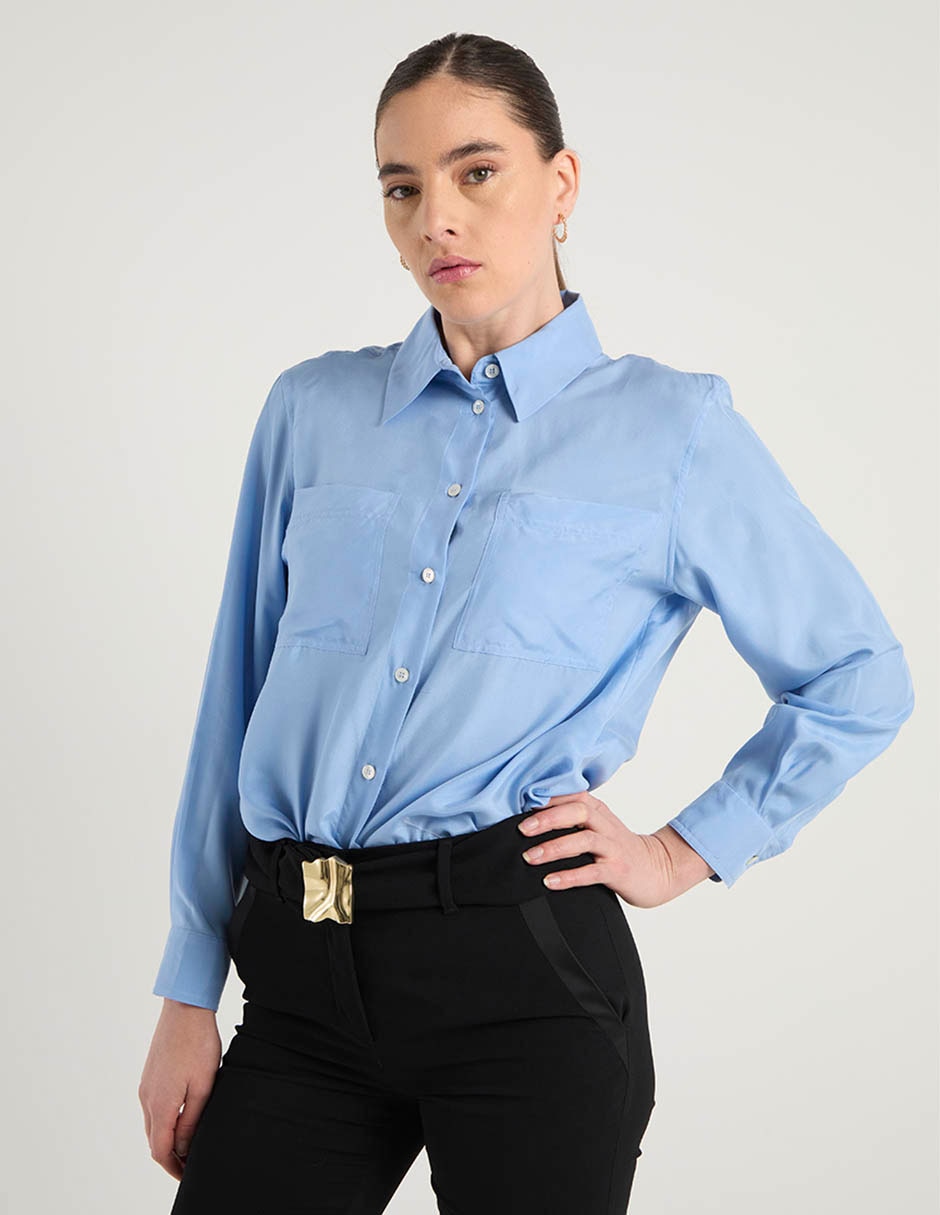 Camisa manga larga para mujer 8
