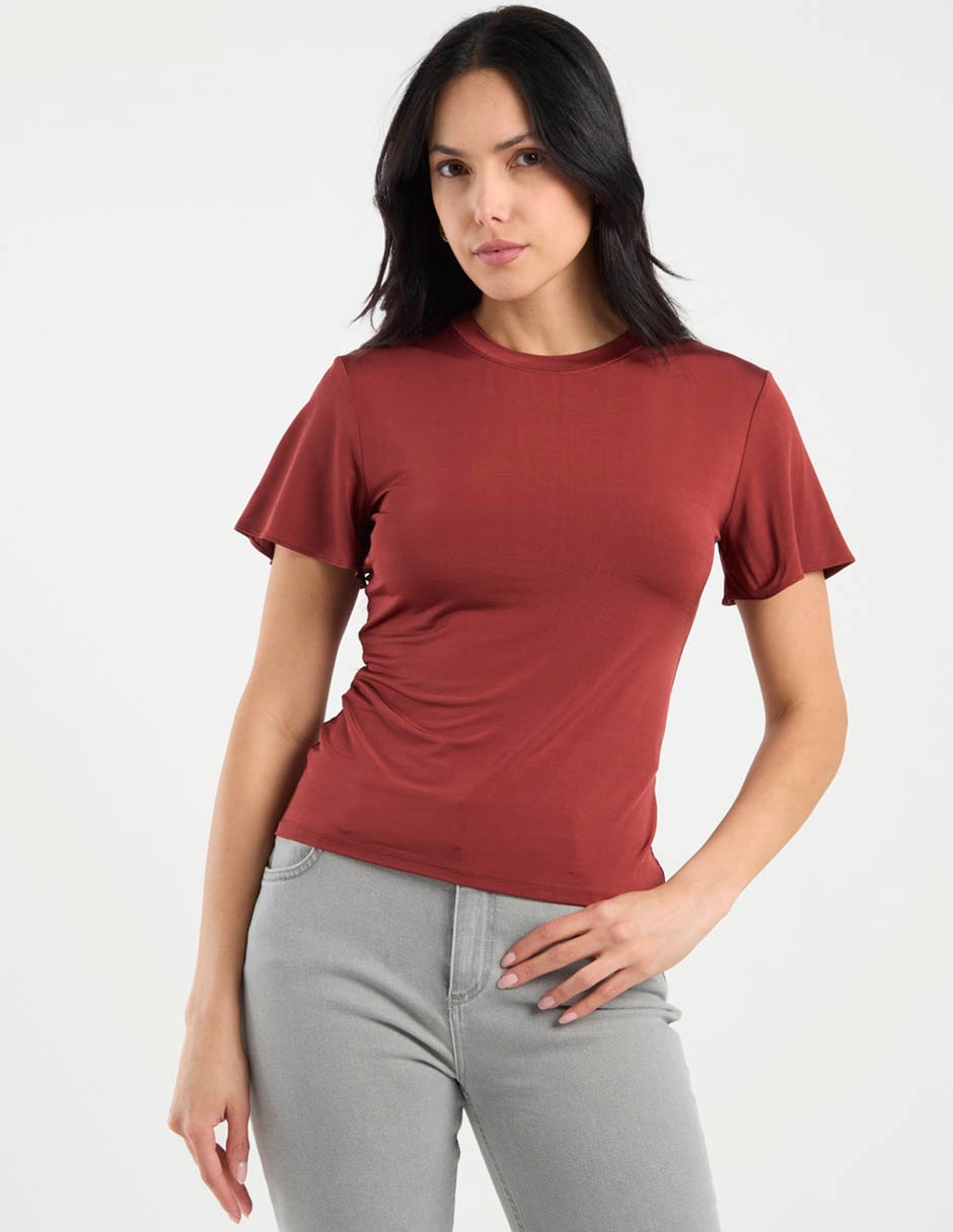 Blusa manga corta para mujer 1