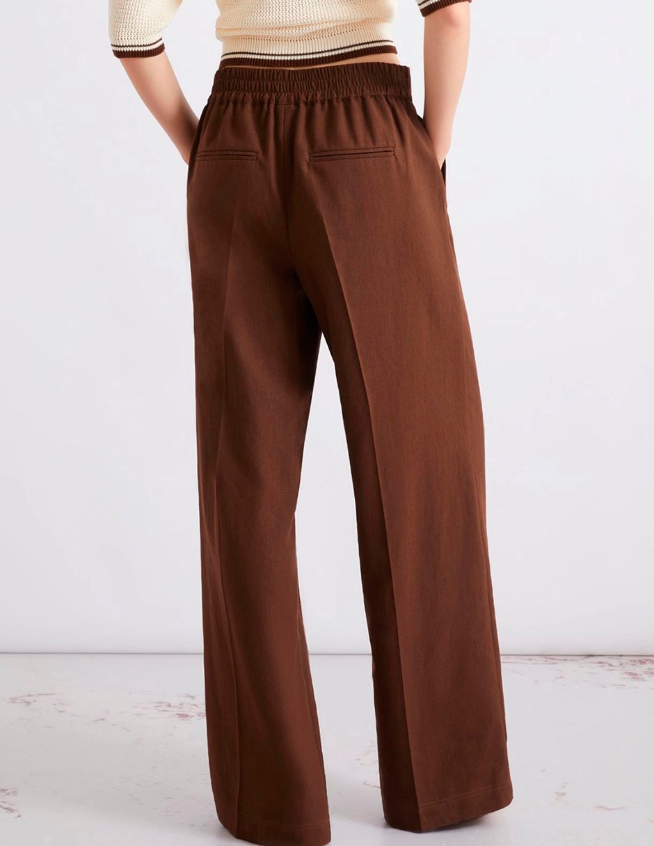 Pantalón relaxed straight para mujer 5