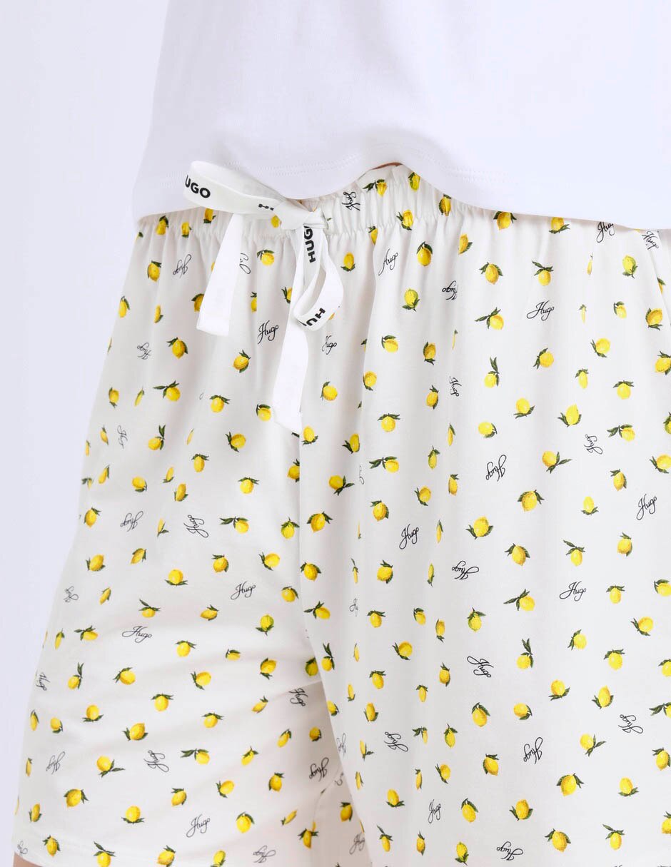 Short hugo de algodón para mujer