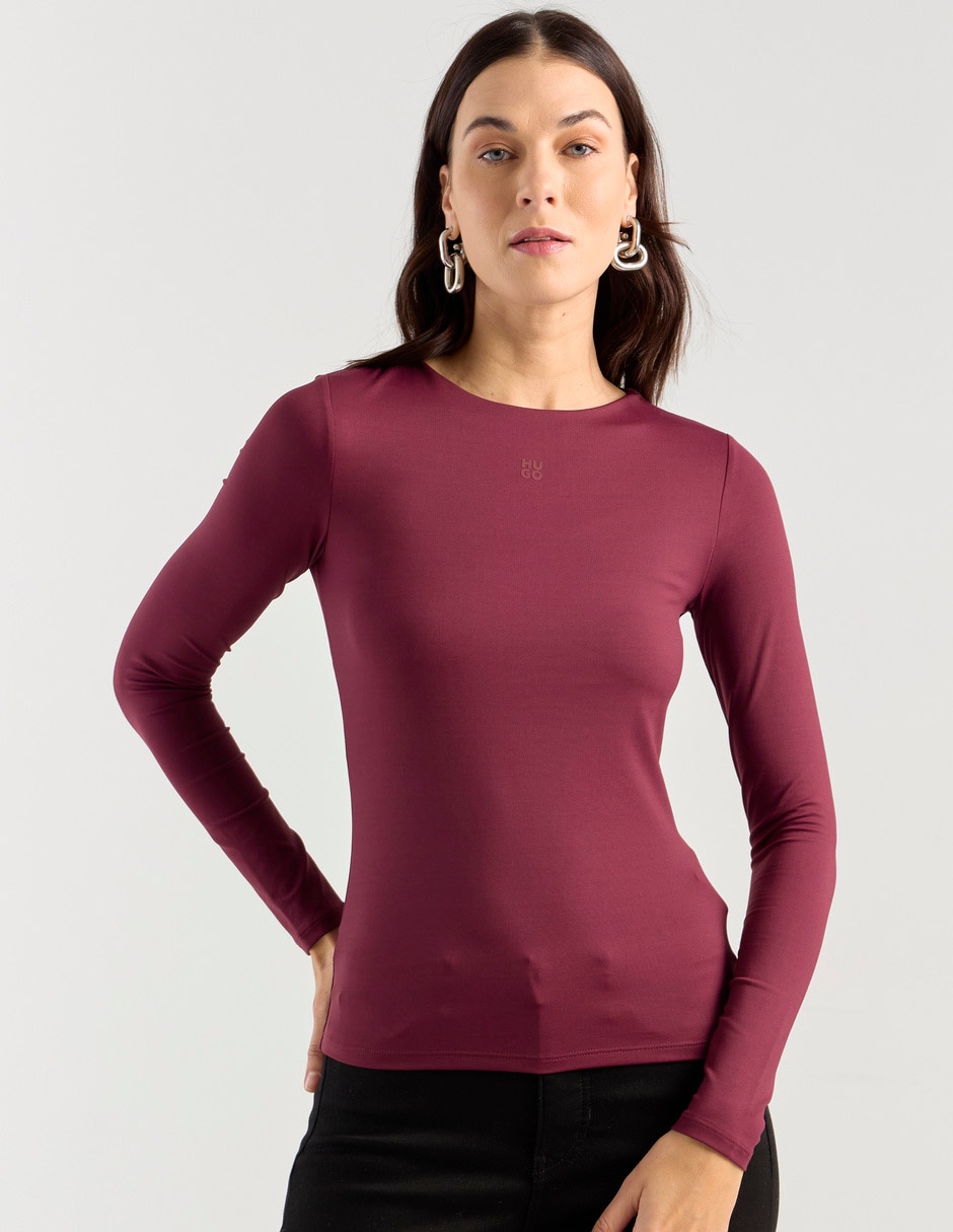 Top cuello redondo Top cuello redondo