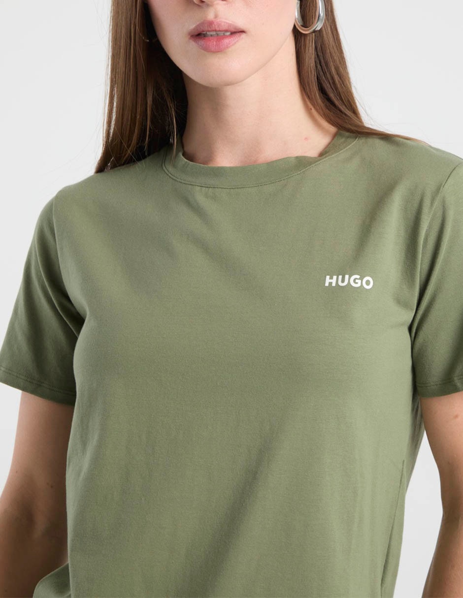 "playera" "manga" corta s26 "cuello" redondo "para mujer" 4